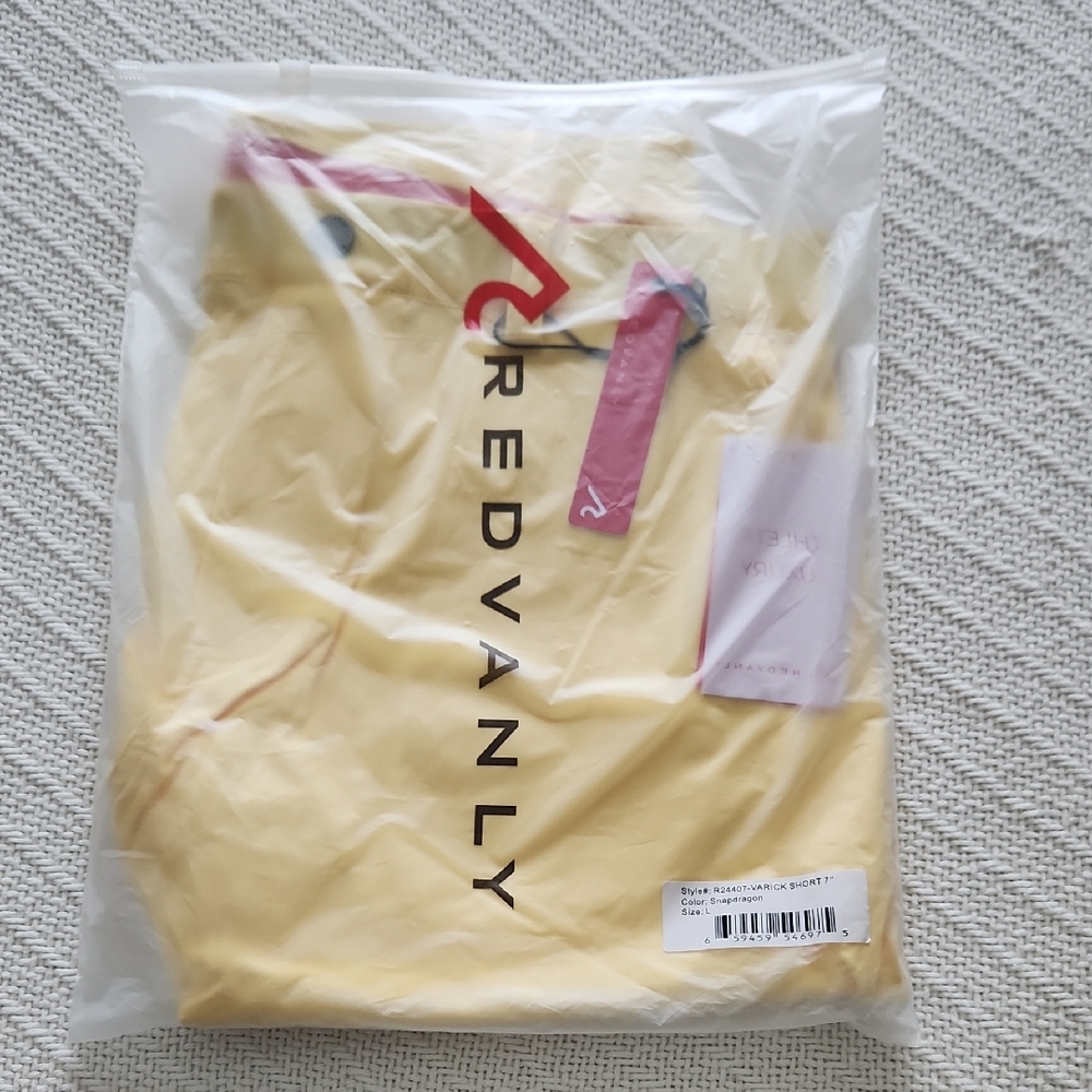 Redvanly Men's Yellow Shorts